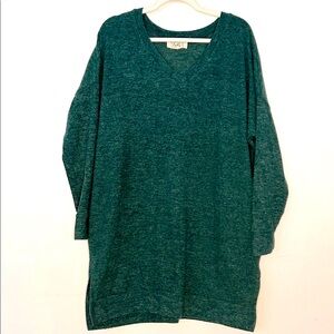 LoMi Green Oversized Soft Pullover SZ XL